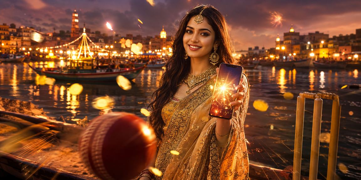 ময়দানে রাতের ক্রিকেট বেটিং দৃশ্য